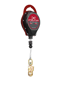 Trava Quedas Retrátil Steelflex com cabo de Aço 10 metros