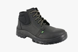 Botina Cadarço Latego Preto Ecosafety Ca 40677