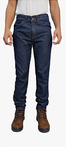 Calça Jeans Masculina Azul Casual Uniforme Belamoda