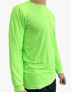 Camiseta com Proteção UV50+ Verde