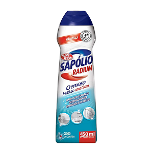 SAPÓLIO RADIUM COM CLORO 450 ML