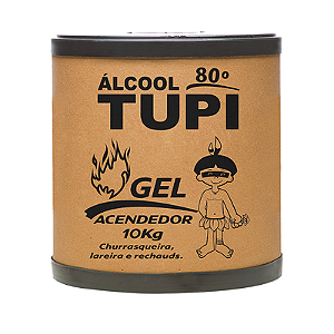 ÁLCOOL EM GEL ACENDEDOR 80° – BARRICA 10 KG