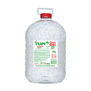 ÁLCOOL GEL 70° INPM TUPI - 5L