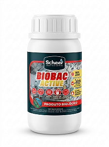 BIOBAC ACTIVE 300ML - Desentupidor biológico para ralo e caixa de gordura