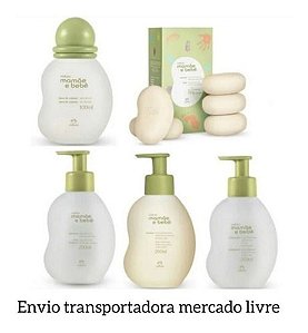 Kit Natura Mamãe Bebê Cuidado Diario Mega Promoçao