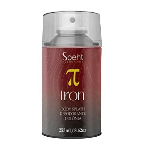 Body Splash Iron - Soeht Cosméticos