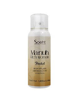 Manuh! Body Splash Pocket Rich Woman - Soeht Cosméticos