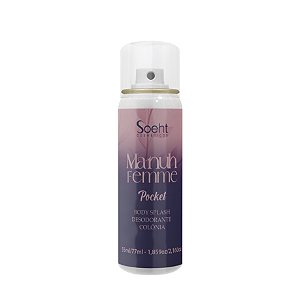 Manuh! Body Splash Pocket Femme - Soeht Cosméticos