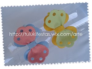 Tiara Laço Vazado Borboleta G