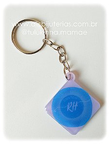 Kit Chaveiro Quadrado Logo