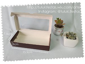 Caixa para Pão de Mel e Brownie