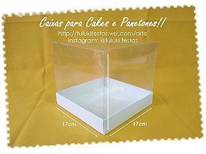 Caixa para Cakes e Panetones Lisa