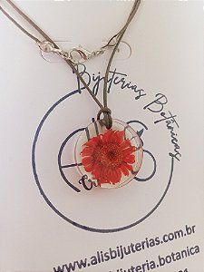 Colar Flor Redondo