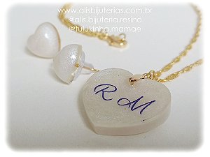 Conjunto Personalizado Coração