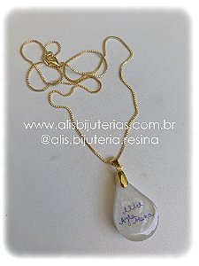 Colar Personalizado Escrito pela Criança