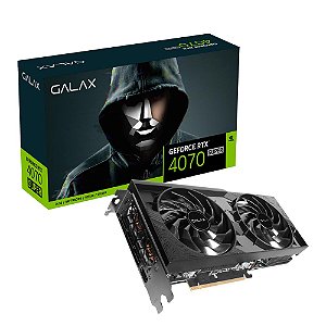 Placa de Video Galax RTX 4070 Super 1-Click OC 2X 12GB