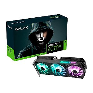 Placa de Video Galax RTX 4070 Ti EX Gamer V2 12GB 3X