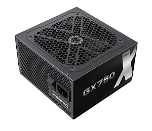 Fonte Gamemax GX750, 750w 80Plus Gold, PFC Ativo, Full Modular