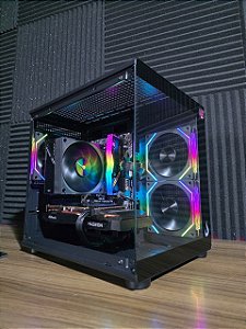 PC Gamer AMD Ryzen 5 5600 + RX 6600 XT + 16GB DDR4 + SSD 500GB NVME + A520M