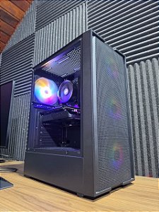 PC Gamer AMD Ryzen 3 4100 + RX 550 + 16GB DDR4 + SSD 240GB + A520M