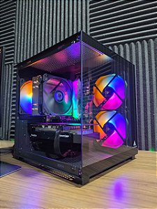 PC Gamer AMD Ryzen 5 5500 + RX 7600 + 16GB DDR4 + SSD 512GB NVME + A520M