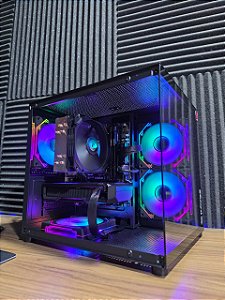 PC Gamer AMD Ryzen 5 5500 + RX 7600 + 16GB DDR4 + SSD 512GB NVME + A520M