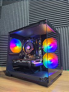 PC Gamer AMD Ryzen 5 4500 + RX 5600 + 16GB DDR4 + SSD 256GB NVMe + B450M