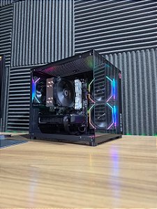 PC Gamer AMD Ryzen 5 5500 + RX 7600 + 16GB DDR4 + SSD 512GB NVME + A520M