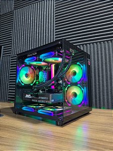 PC Gamer AMD Ryzen 7 5700x + RTX 5060 + 16GB DDR4 + SSD 512GB NVME + B450M