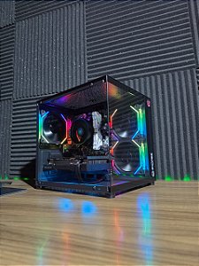 PC Gamer AMD Ryzen 5 5500 + RX 6600 + 16GB DDR4 + SSD 512GB + B450M