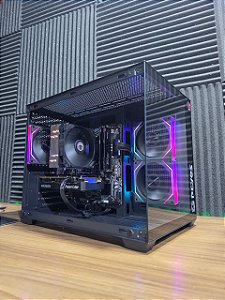 PC Gamer AMD Ryzen 7 5700x + RX 9060 XT + 32GB DDR4 + SSD 512GB NVMe + B550M