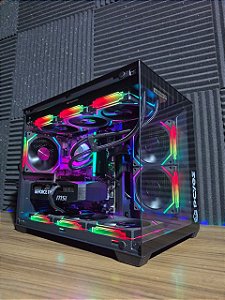 PC Gamer AMD Ryzen 7 7800x3D + RTX 5070 + 16GB DDR5 + SSD 512GB NVME + B840M