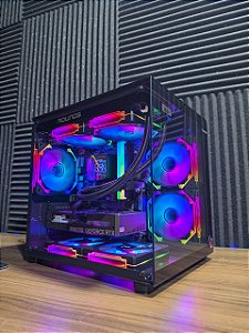 PC Gamer AMD Ryzen 7 5700x + RTX 5060 + 16GB DDR4 + SSD 512GB NVME + B550M