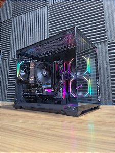 PC Gamer AMD Ryzen 7 5700x + RX 9060 XT + 16GB DDR4 + SSD 500GB NVMe + B550M