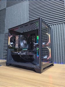 PC Gamer AMD Ryzen 5 5600 + RTX 3060 + 16GB DDR4 + SSD 500GB NVME + B550M