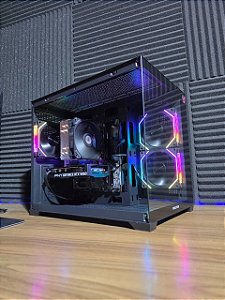 PC Gamer AMD Ryzen 5 7400f + RTX 5060 + 16GB DDR5 + SSD 500GB NVME + A620M