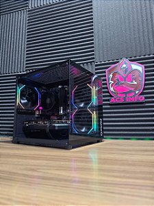 PC Gamer AMD Ryzen 5 5500 + RX 5600 + 16GB DDR4 + SSD 256GB NVMe + A520M