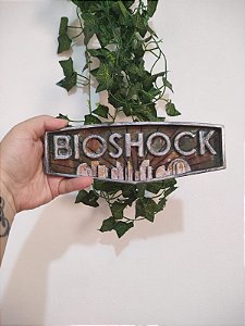 Placa decorativa Bioshock