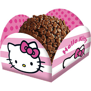 Porta Forminha para Doces Festa Hello Kitty c/40 unid. Festcolor / Mais Festa