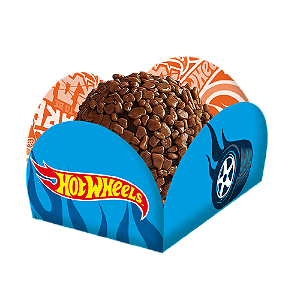 Porta Forminha para Doces Festa Hot Wheels c/40 unid. Festcolor / Mais Festa