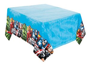 Toalha Papel Mesa Principal Avengers / Vingadores 120x220cm c/1 unid. Regina / Mais Festa