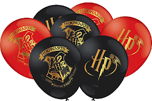 Balão / Bexiga Nº9 Harry Potter Sortido C/25 Unid. Festcolor/ Mais Festa