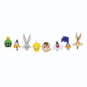 Faixa Decorativa Looney Tunes c/1 Unid. Cromus Festas / Mais Festa