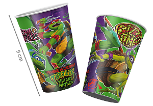 COPO PAPEL 180ML TARTARUGAS NINJA C/8 UNID.  Regina / Mais Festa