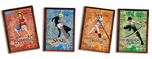 Quadros Decorativos One Piece C/04 Unid Mais Festa