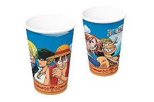 Copo Papel 200ML One Piece C/08 - Festcolor /Mais Festa