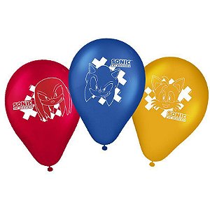 Balão Latex Premium Sonic 2" C/10 UN
