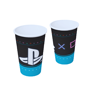Copo Playstation C/08 - Festcolor/ Mais Festa