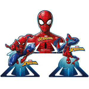 Decoração de Mesa Festa Spider Man  c/6 unid. Regina  / Mais Festa