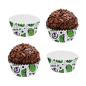 Forminha para Doces nº5 Hulk c/100 unidades - Regina /  Mais Festa